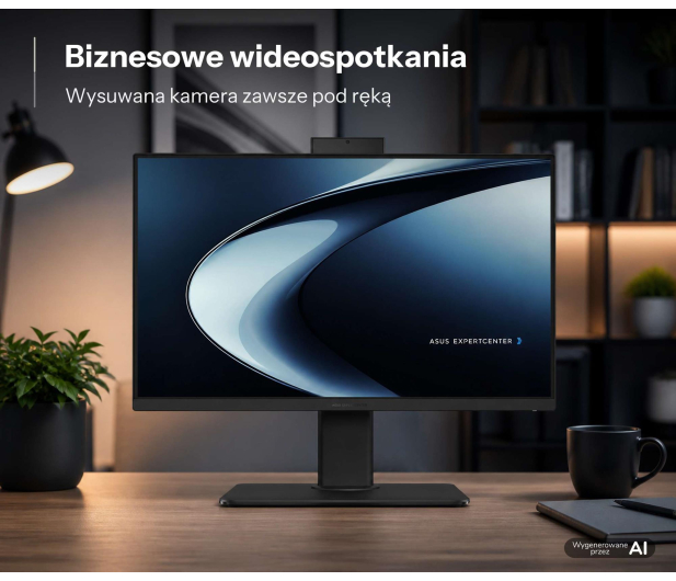 ASUS ExpertCenter AIO P440VA 24" Core 5-210H/16GB/512/W11P Czarny - 1522494 - zdjęcie 9